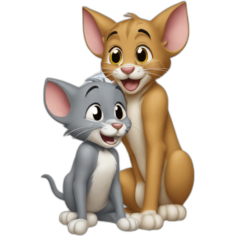 Tom and Jerry emoji