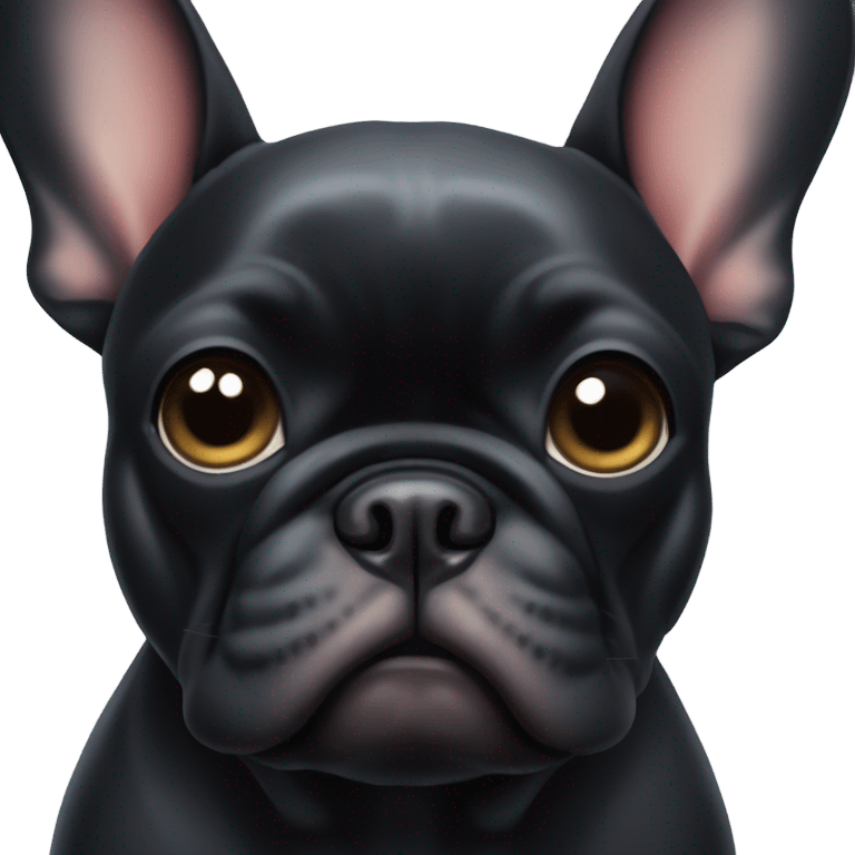 black frenchie  emoji