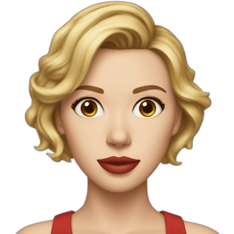 Scarlett Johansson emoji