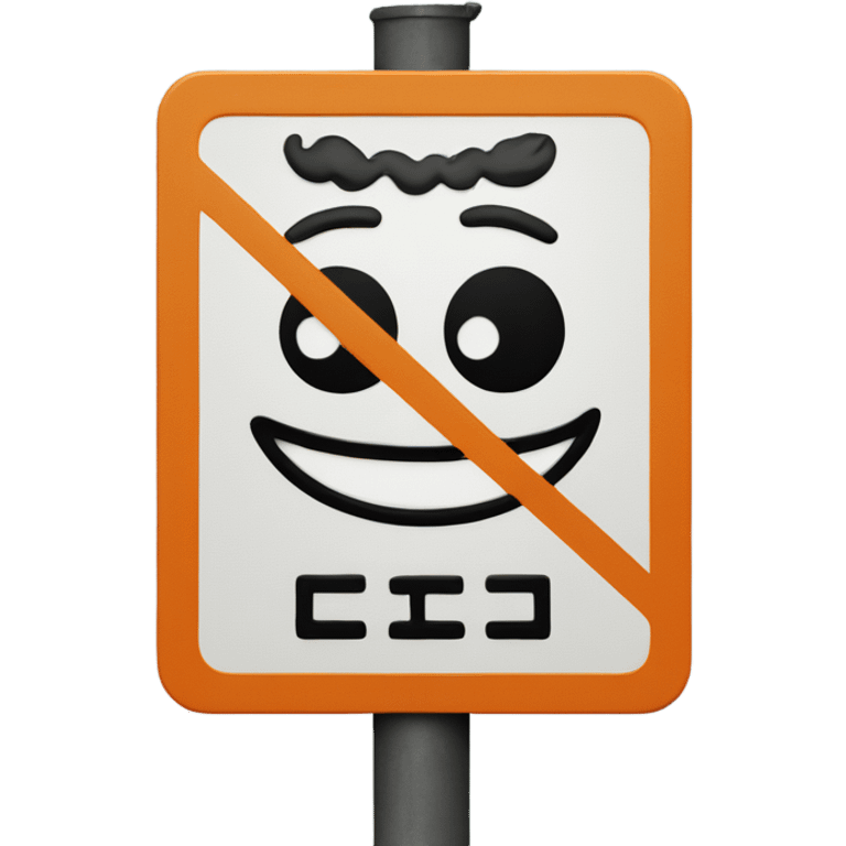 go street sign emoji