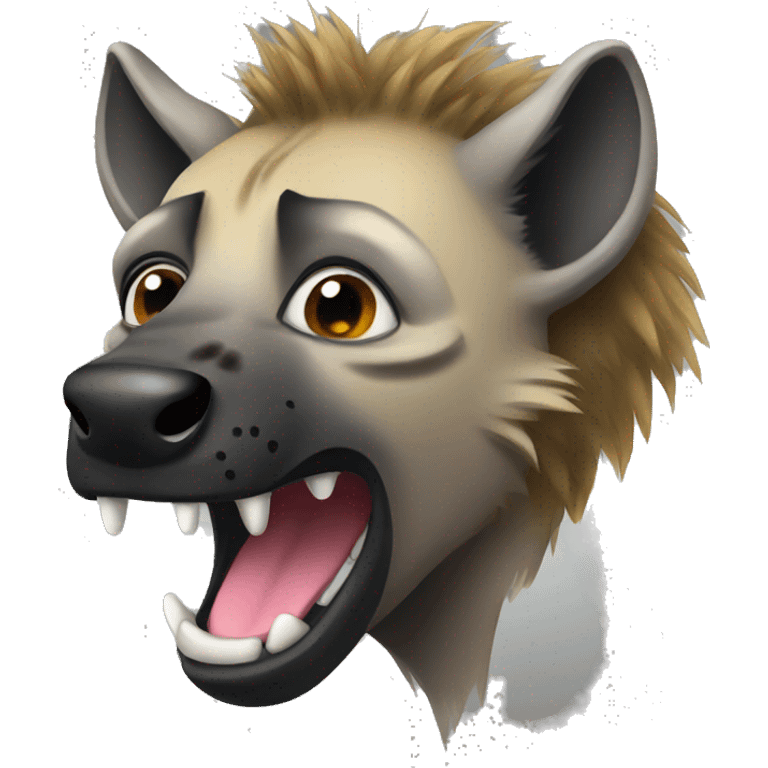 hyena  emoji