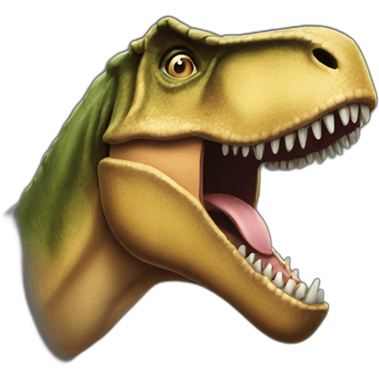 a t rex emoji