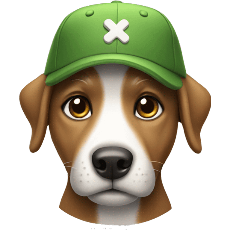 dog with cap emoji