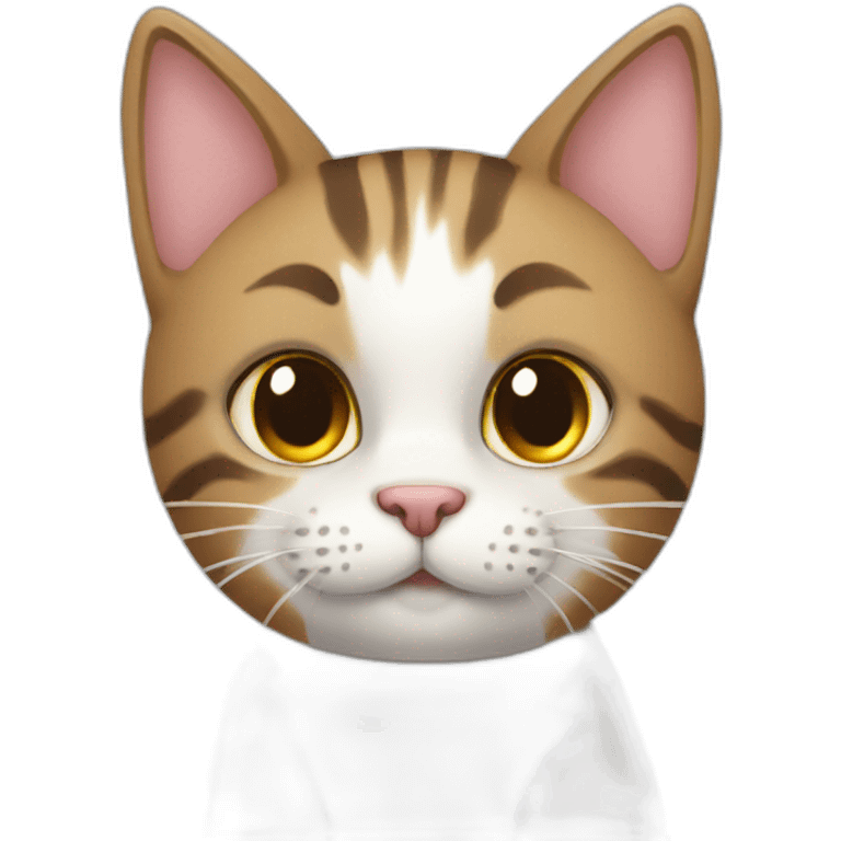 Cat learn English in school  emoji