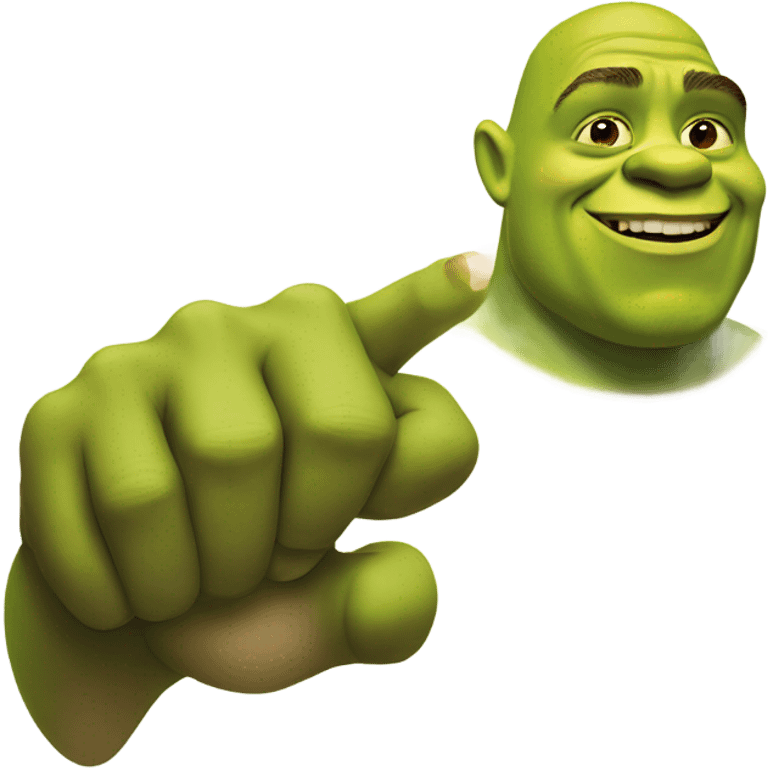 shrek thumb up emoji