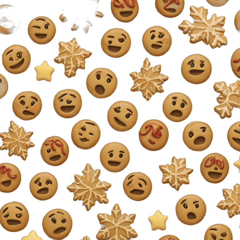 Christmas cookies emoji