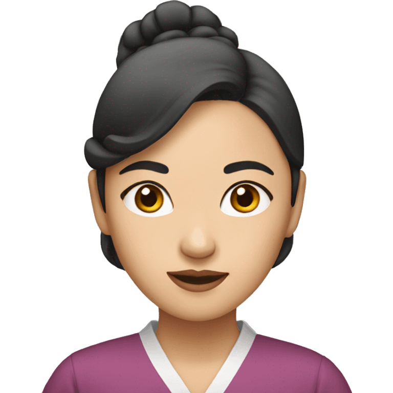 east asian woman emoji