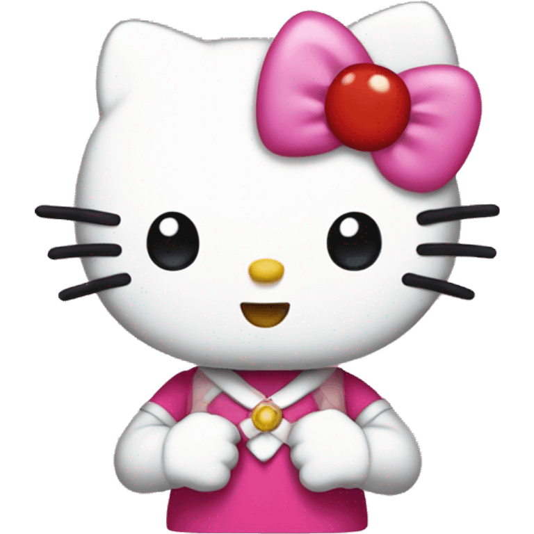 Hello kitty emoji