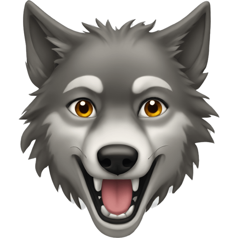 Wolf emoji