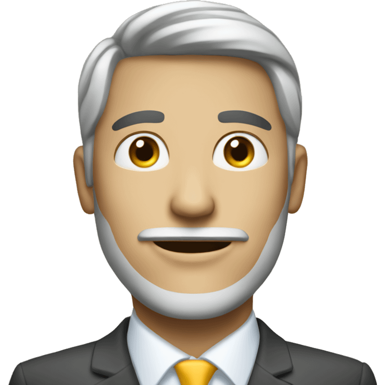 customer with good information finding businessman emoji