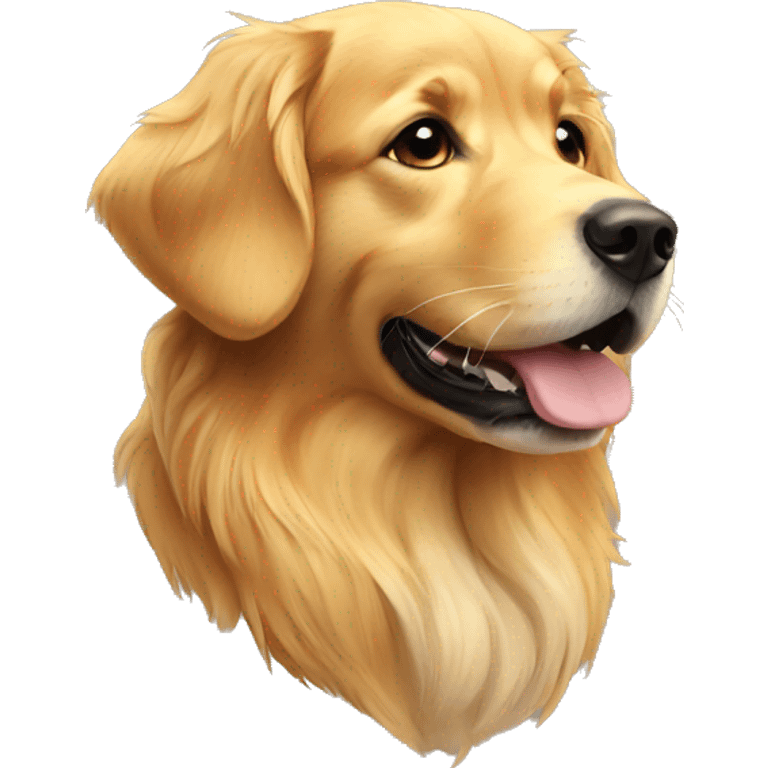 golden retriever emoji