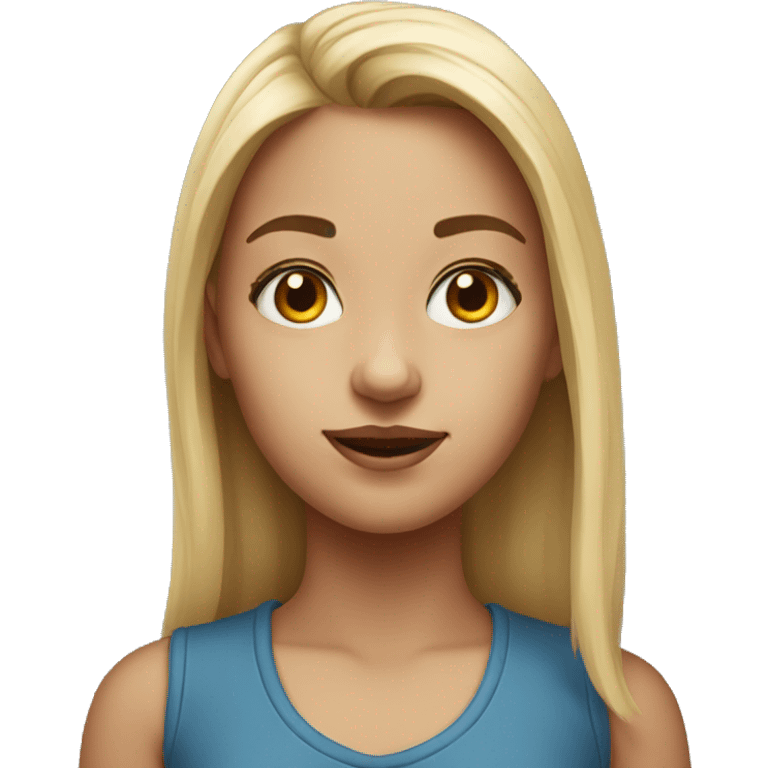 realistic portrait of girl emoji