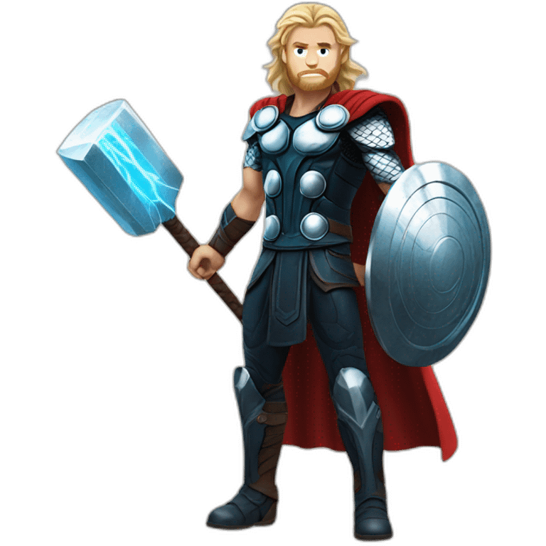 fullbody thor emoji