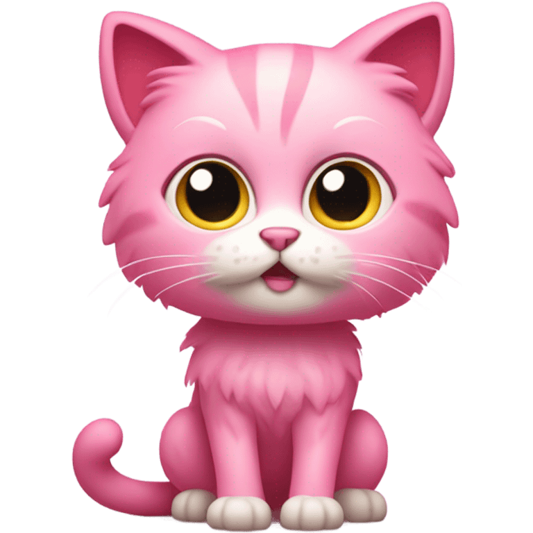 pink cat  emoji