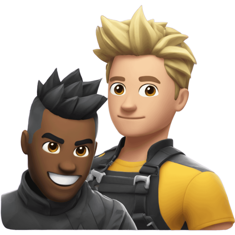 The popular Fortnite YouTuber ninja getting a haircut  emoji