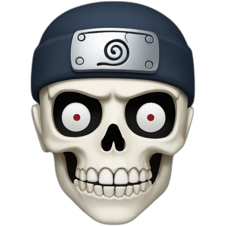 Naruto skull emoji