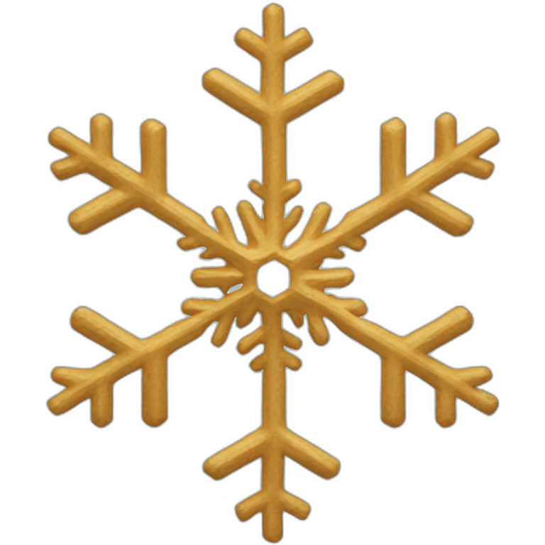 A snowflake emoji