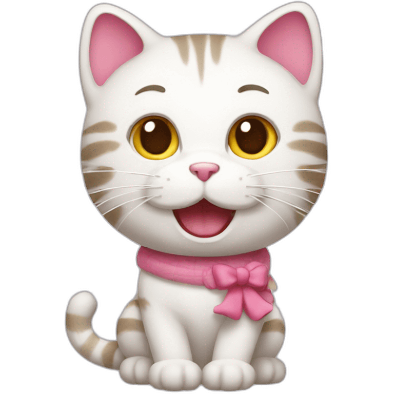 Cat Hello Kitty emoji