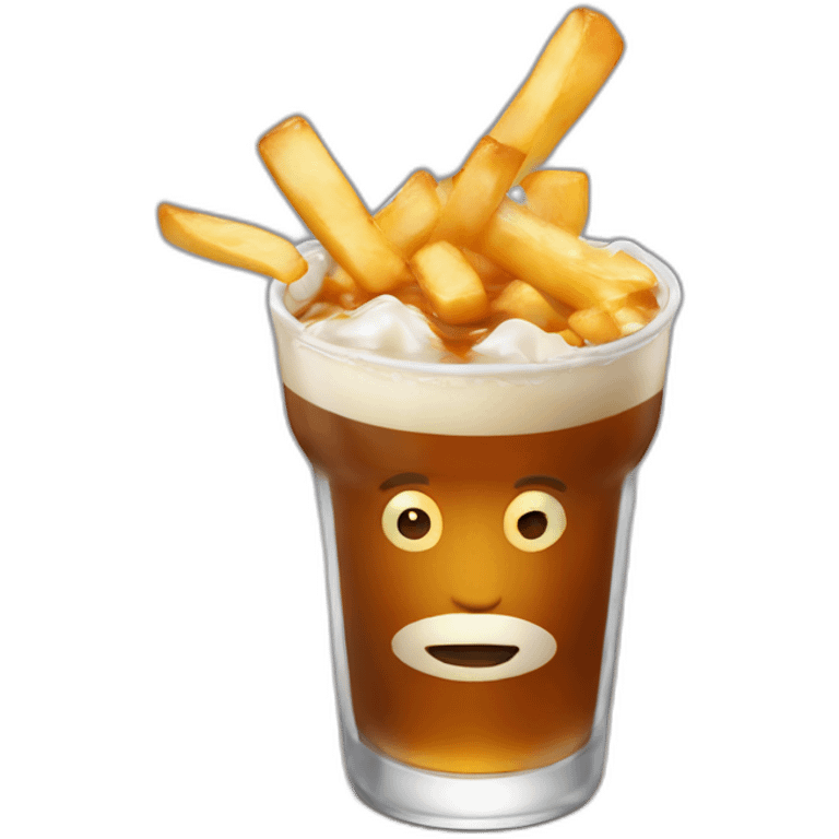 valdimir poutine drink vodka emoji