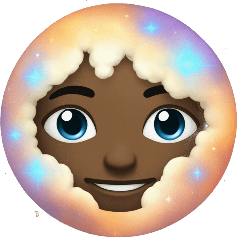 Make a celestial aura emoji