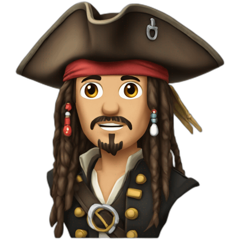 Capt. Jack Sparrow emoji