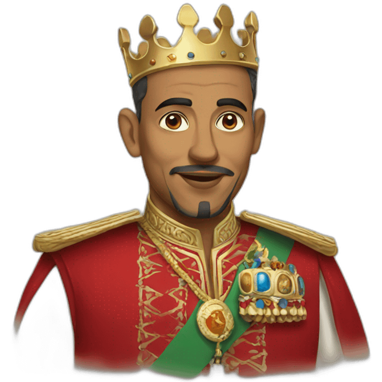 King of Morocco emoji