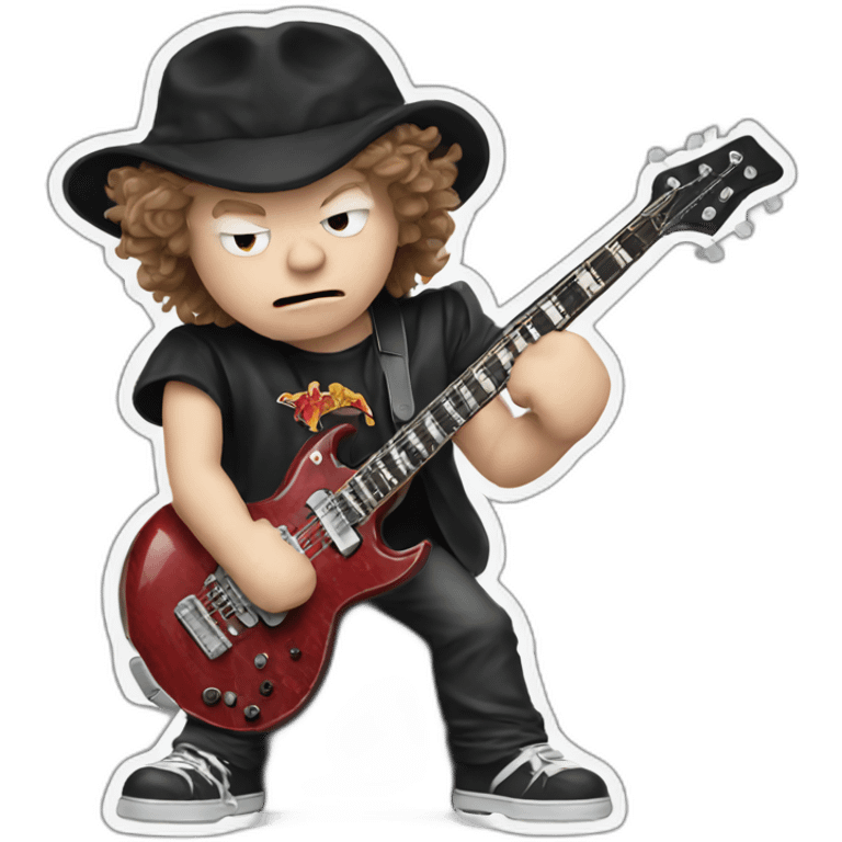 Angus Young emoji