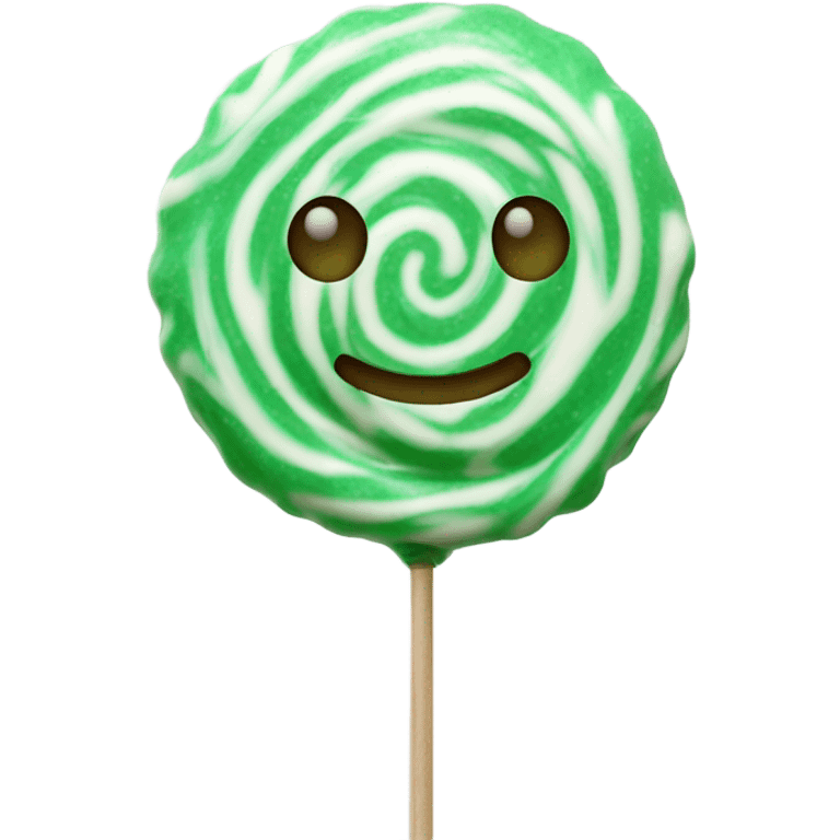 Mint lollipop  emoji