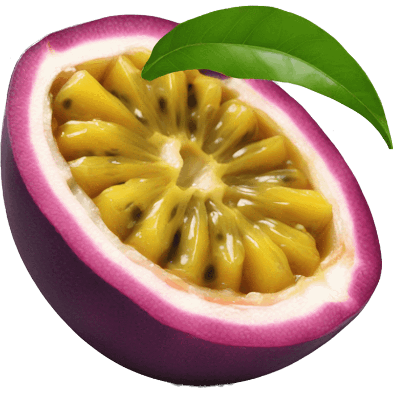 Passion fruit emoji