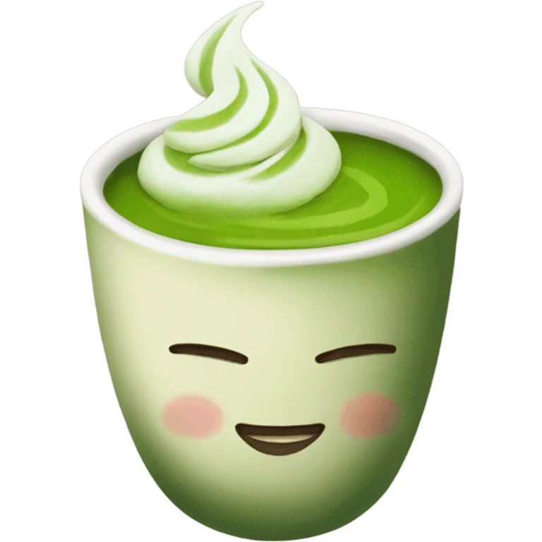 Matcha tea  emoji