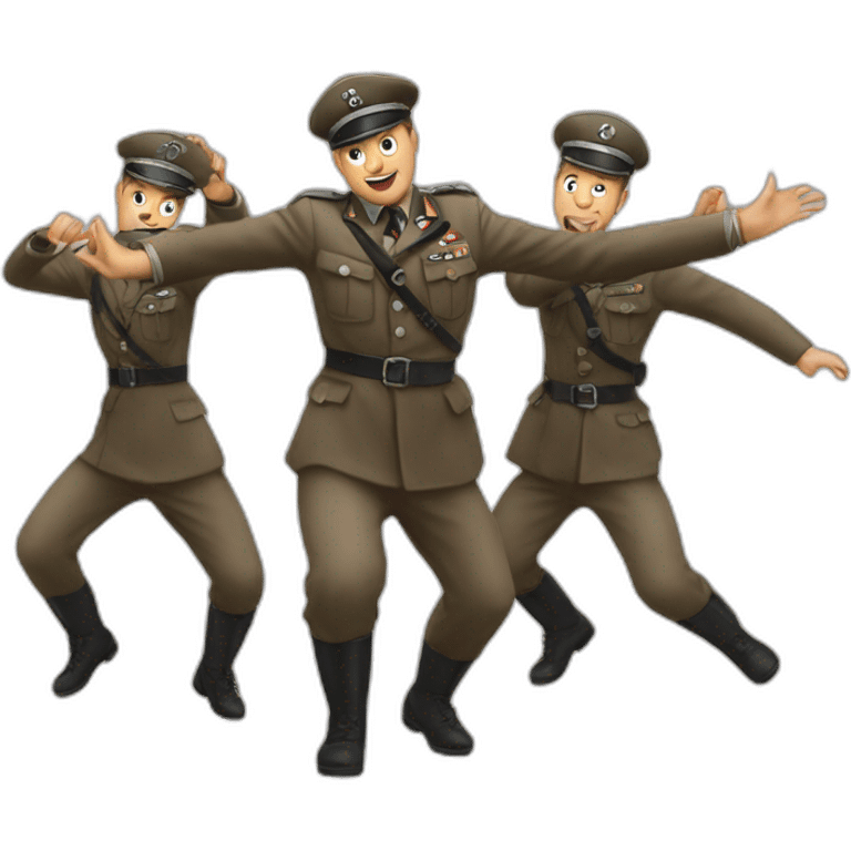 Nazi dance emoji