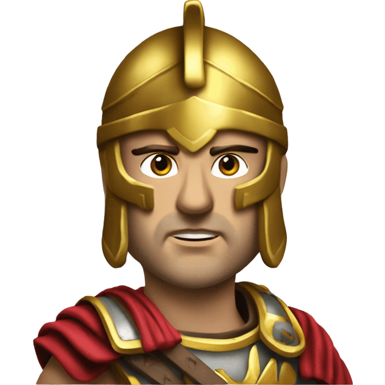 Achilles head warrior roman centurion emoji