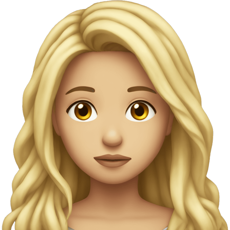 Sad Shakira emoji