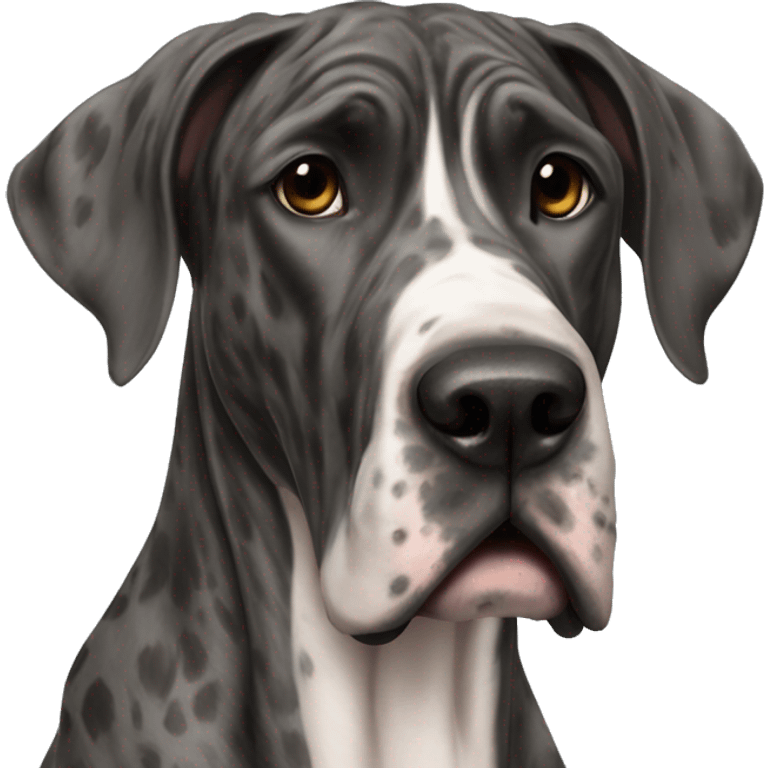 Great dane brindle emoji