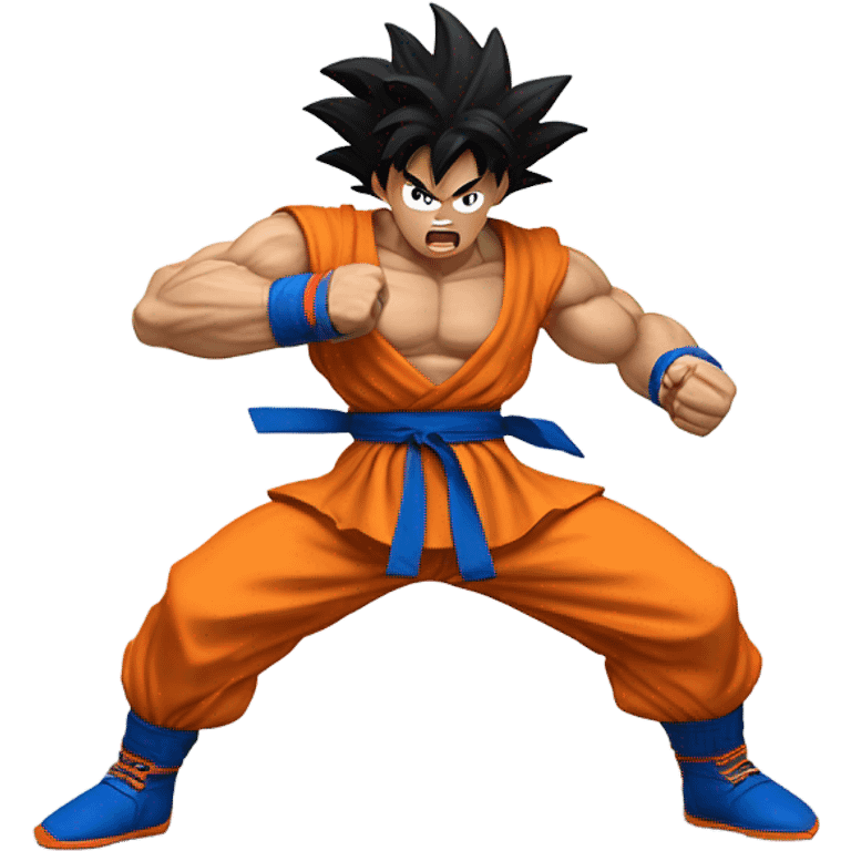 Goku from dragon ball emoji