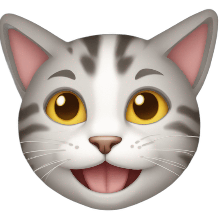 Cat smile emoji