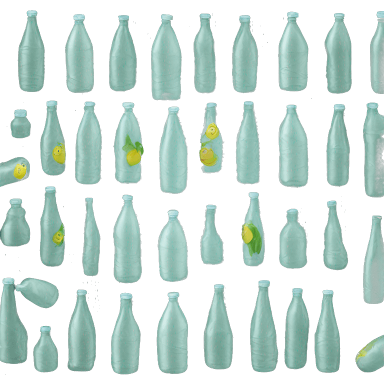 plastic bottles emoji