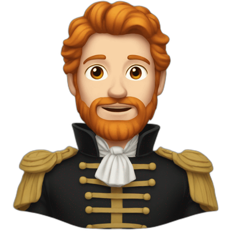 Homme roux emoji