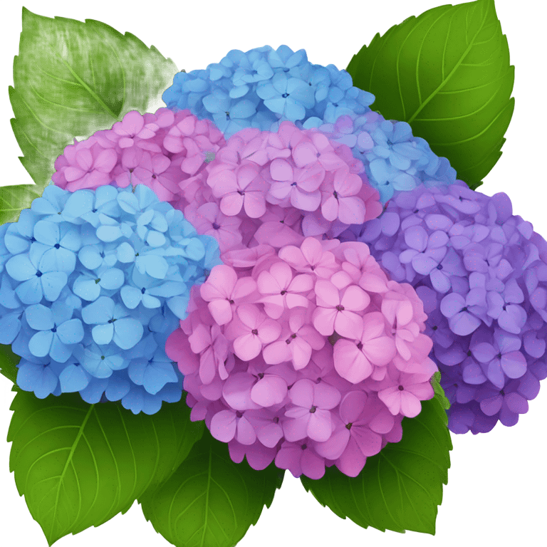 hydrangea emoji