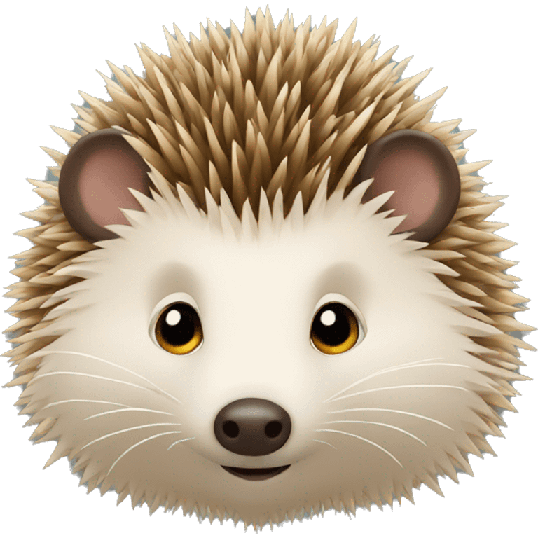 hedgehog face emoji