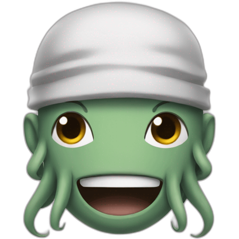 cute kraken naruto face emoji