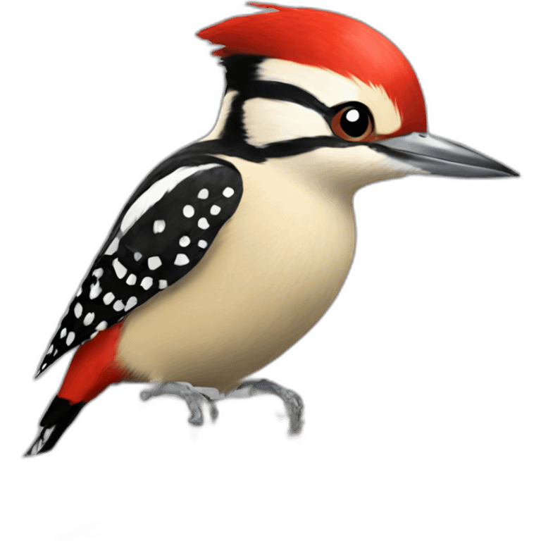 Red belly woodpecker emoji