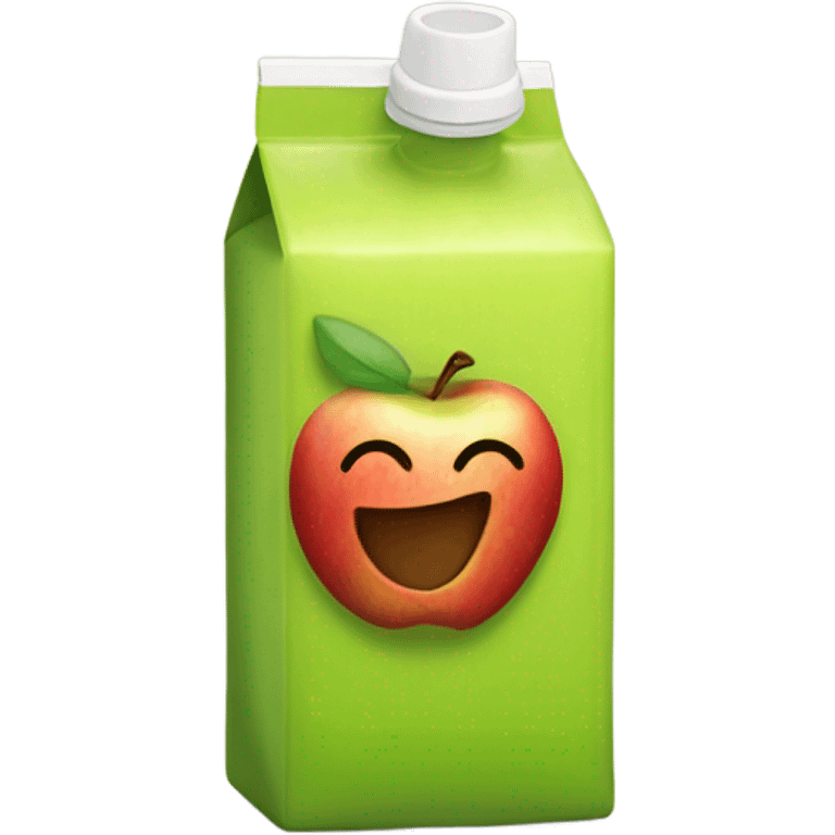 apple juicebox emoji