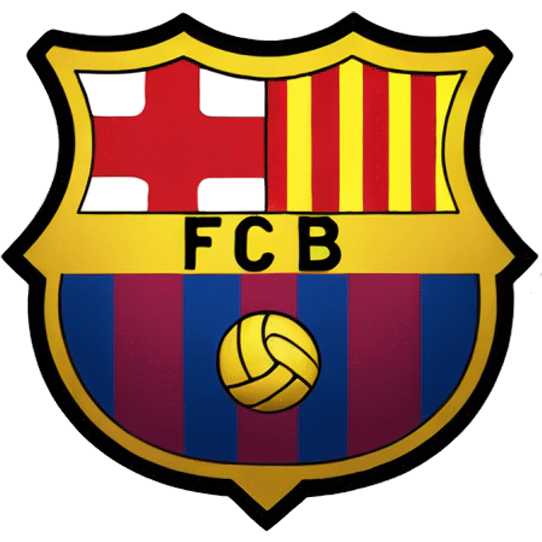 fc barcelona logo emoji