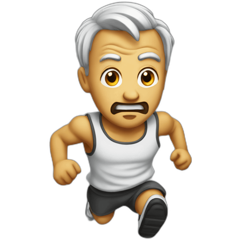 running tyrant emoji