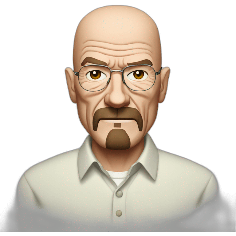 walter white without glasses emoji