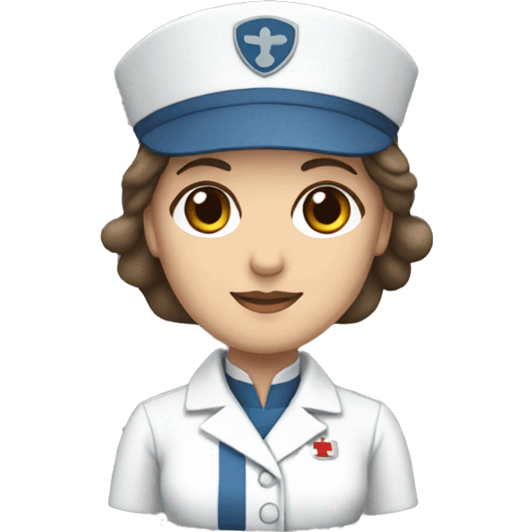 florence nightingale in nurse uniform emoji