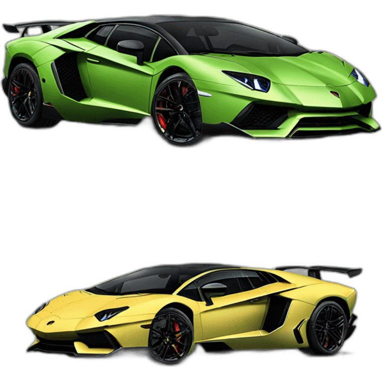 Lamborghini aventador SVJ  emoji