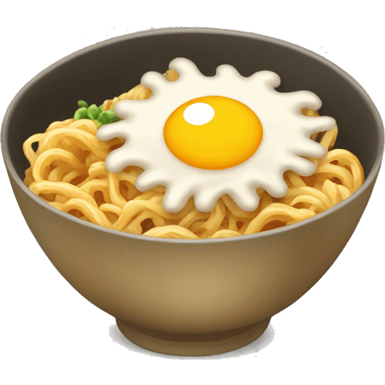 ramen and tempura emoji