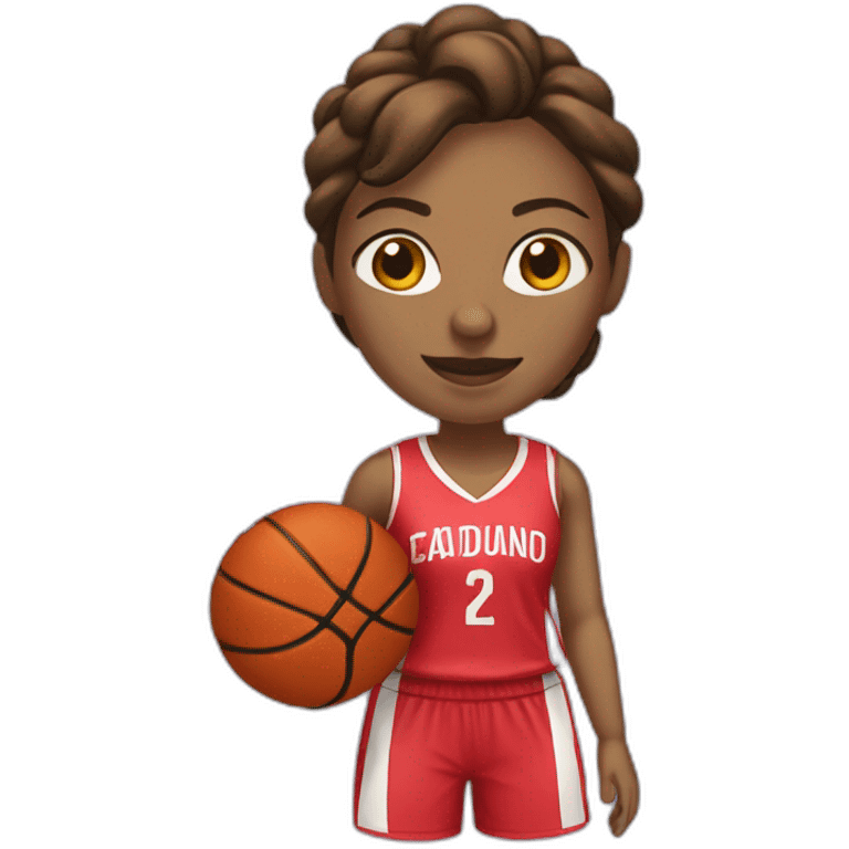 baloncesto femenino emoji